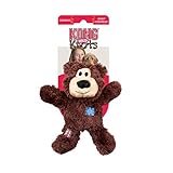 Braun Klein/Mittel Kong Wild Knots Bear kuschelig Außen, haltbarem und robustem Innen geknotetes Seil Skelett