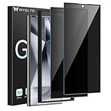 WYQLTD 2 Pack for Samsung Galaxy S24 Ultra Privacy Screen Protector Tempered Glass, Anti-Spy, Full Coverage, S24 Ultra Accessories, Case Friendly, Easy Installation