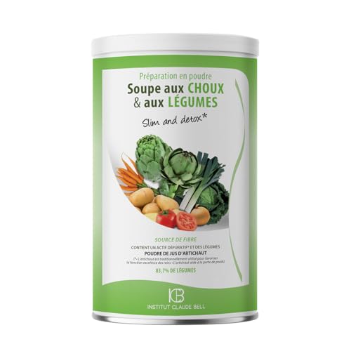 INSTITUT CLAUDE BELL - Soupe Minceur - Soupe au Choux & Légumes - 250g