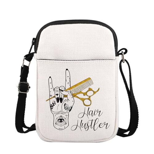 Hair Hustler Hand Gift Hair Stylist Crossbody Bagg Cosmetologist Gift Hairdresser Gift Beautician Crossbody Bag