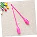 Anneome 1pair Artistic Gymnastics Stick Rhythmic Gymnastics Equipment for Boys and Girls Pink Dance Bar for Training and Fitness for Dance Lovers
