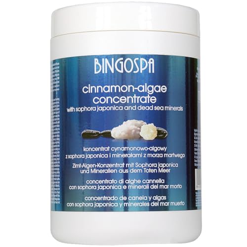 BINGOSPA concentrado anticelulítico y de algas anticelulítico del mar muerto para reafirmar y modelar con minerales del Mar Muerto   1000 ml