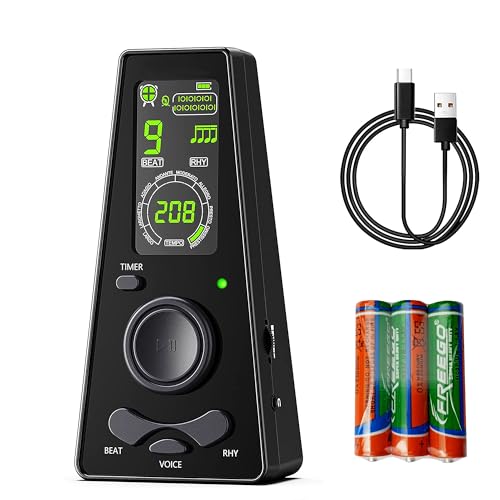 Digital Metronome with Timer and Headphone Jack
