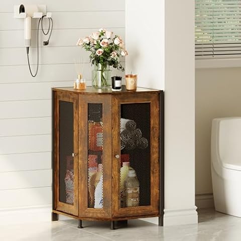 JKsmart 3-Tier Corner Storage Cabinet Cover