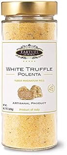 Tartufi Jimmy Instant Polenta with White Truffle, Creamy Cornmeal, Gluten-Free | Smooth Texture, Nutritious, Multi-Purpose | Net Wt 400g/ 14.1 oz