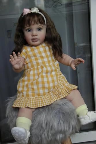 Muñeca Reborn Toddler 26 Pulgadas Realista Niña miniatura 1