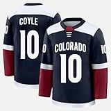 Charlie Coyle Jersey Mens/Women/Youth Colorado Charlie Coyle Stitched for Sports Fan Blue No Brand/Logos