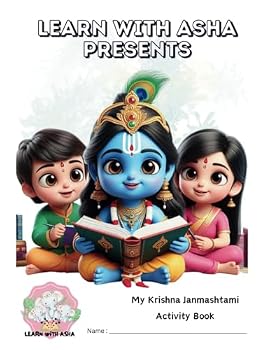 Paperback Learn with Asha presents My Krishna Janmashtami Activity Book