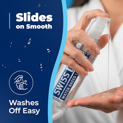 Image of Swiss Navy Premium Water-Based Lubricant - 16 oz | Lubricating Gel for Men, Women & Couples - Toy Safe - Non-Staining Formula - Compatible with Latex & Condoms