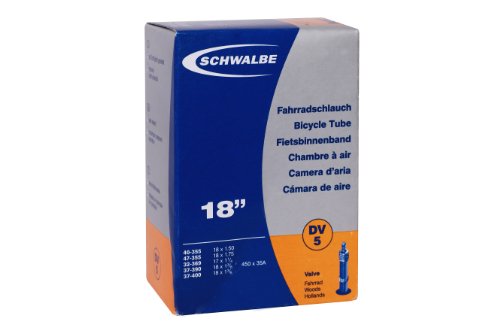SCHWALBE Fahrradschlauch Schlauch Nr.5 18 Zoll (Ventil: DV 5, 32 mm)