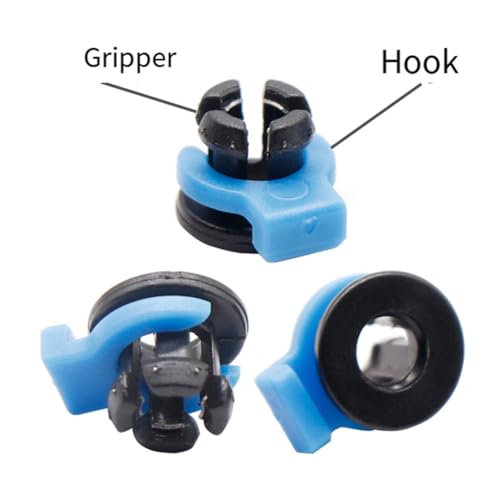 OVNSHVN 20pcs Bowden Tube Kupplung Clip Bowden Collet und Clip Set 3D -Druckerzubehör 1.75 mm Filamentdruckerteile