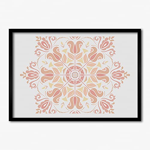 Cadre en bois Tulup 70x50 cm valorise votre affiche avec des ornements modernes