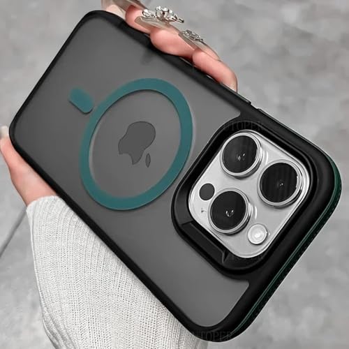 Coque iPhone 11 Pro Max verte antichoc pour charger sans fil au bureau