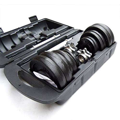 Halters Gemonteerd Dumbbell Geschiktheid Equipment Arm Muscle Exercise 20 kg Halters 44 lbs, Gewicht dumbbells Set… - Afbeelding 6