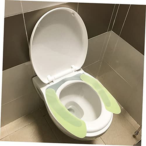 Yardwe Beheizter Toilettensitz Beheizter Toliot-Sitz Toilettensitzbezüge Warmer Toilettensitzwärmer Intelligentes Heizkissen Flanell – Bild 6