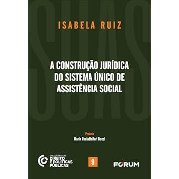 Capa do livro A construção jurídica do Sistema Único de Assistência Social: 9