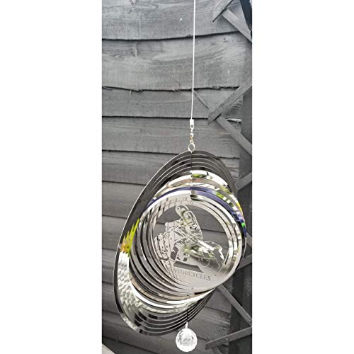 SK Style Decoración de Viento en Acero Inoxidable Cover