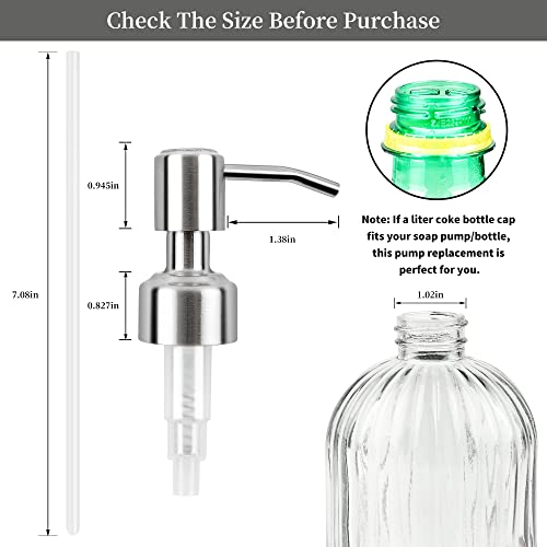 Encuentra reviews de Dispensadores de Jabon de acero inoxidable los más recomendados. 23 Imagen adicional