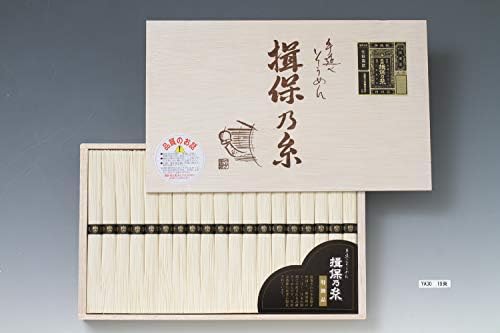 揖保乃糸 手延素麺 揖保乃糸 上級品(赤帯)300g（50g×6把)×10袋セット[k-n