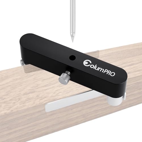 ColumPRO Centre Finder & Scribing Tool One-Hand Wood Marking Gauge for Joinery & Carpentry Precision Centre Line Tool for Timber up to 75mm