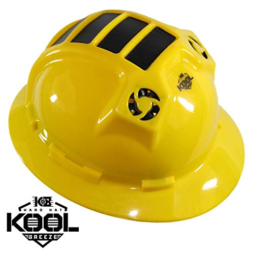 Kool Breeze Solar Cooling Fan Hard Hat2