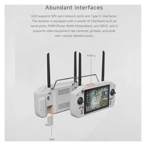 Télécommande Skydroid G20 avec récepteur GR01 pour éviter les interférences - 4