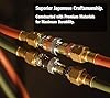 Koike Oxy-Fuel Quick Connect Hose To Hose Coupler Set, Safe Fuel/Oxygen Disconnect, Leak-Proof Design, UL Listed (SET) #3
