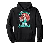 Real Mermaids Smoke Seaweed Adult Women Pot Smoker Gift Pullover Hoodie