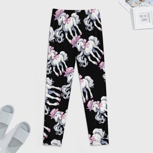 Funny Horse Men's Pajamas Pants Lightweight Sleep Lounge Pant Pjs Bottoms Casual Sleepwear4