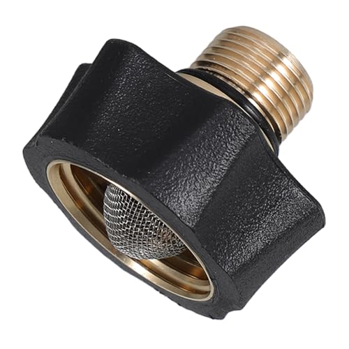 LIOOBO Sortie Eau pour Nettoyeur Haute Pression Raccords De Sortie avec Embout Mâle Pouce Et Embout Femelle Pouce Adaptateur De Tuyau pour Eau De Rechange pour Usage Domestique Et