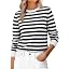 White Black Stripe