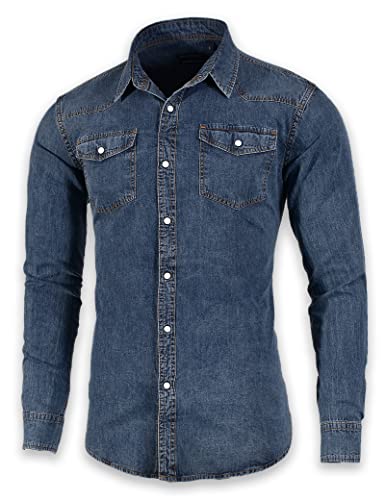 Materiali resistenti: questa camicia versatile realizzata in 100% cotone è comoda per lunghe giornate di lavoro e rimane resistente dopo ogni lavaggio.