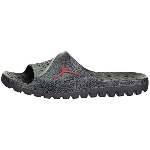 Jordan Superfly Team 2 Graphic Men's Slides Black/Gym Red-Dark Grey 881572-011 (9 D(M) US)