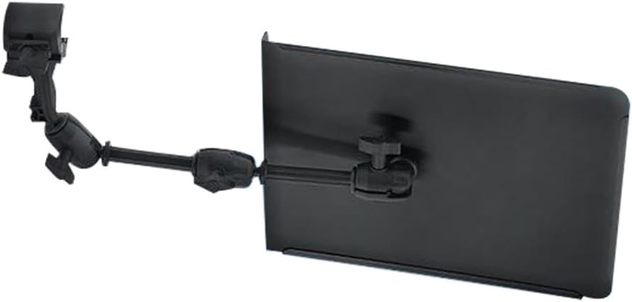 Penkeef ドラムキット用のポータブル折りたたみ式電子ドラム用楽譜スタンド、タブレットコンピュータースタンド