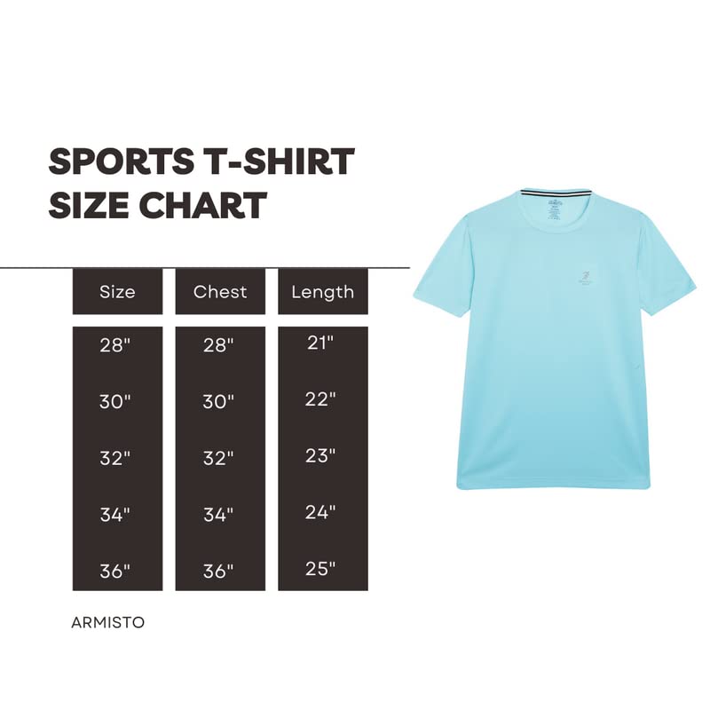 Image of Armisto Boys Drifit T-Shirt /Sweat Absrobent /Badminton, Pickleball, Paddleball, Cricket, Cycling, Volleyball, Running (All Sports)