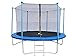 Produktbild MALATEC Outdoor Gartentrampolin  mit Sicherheitsnetz und Einstiegsleiter 244 cm / 8 ft Tragkraft 150kg 7982