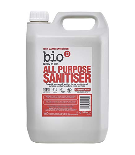 Image of Bio-D All Purpose Sanitiser - Vegan and Eco Friendly (1 x 5 Litre)