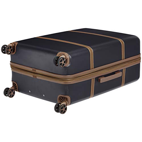 Image of Amazon Basics Rolling Luggage Bag Wheels, 30.7-inch Vienna Spinner Suitcase, Expandable, Black