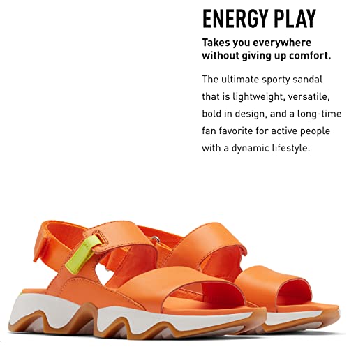 Sorel Women's Kinetic Impact Ii Sling Low Sandals - Koi, Radiation - Size 8.5 #TOP1