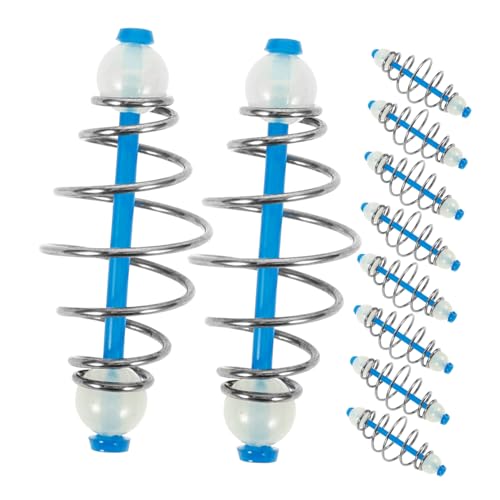 NAMOARLY 20pcs Fishing Carp Feeder Hollow Design Improve Bait Effectiveness for Big Fish Catching