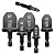 6pcs HVAC Repairing Set Air Conditioner Copper Tube Expander Swaging Tool Manual Pipe Swage Expander Drill Bit Soft Copper Tubing Bit with 1/4'', 3/8'', 1/2'', 5/8'', 3/4'', 7/8' Bits