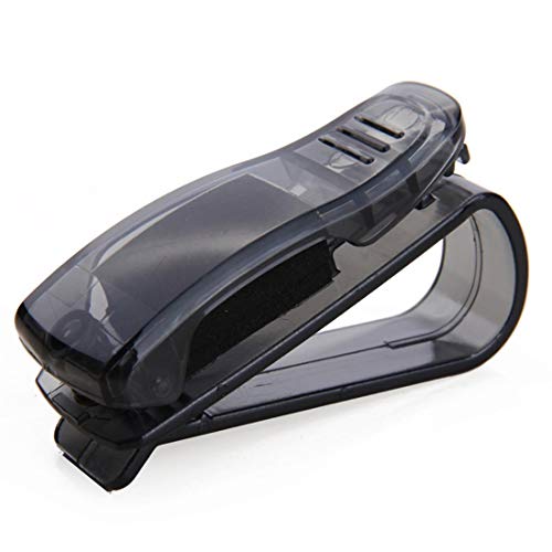 Formulaioue Gafas de Sol con Forma de S con Clip-Negro