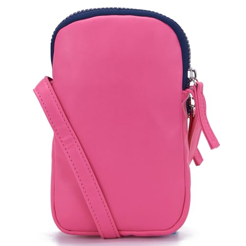 Image of Nautica Catalina Vegan Leather RFID Womens Crossbody Cell Phone Purse Holder Wallet