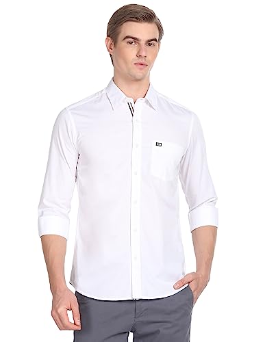 Image of Arrow Men's Solid Slim Fit Shirt