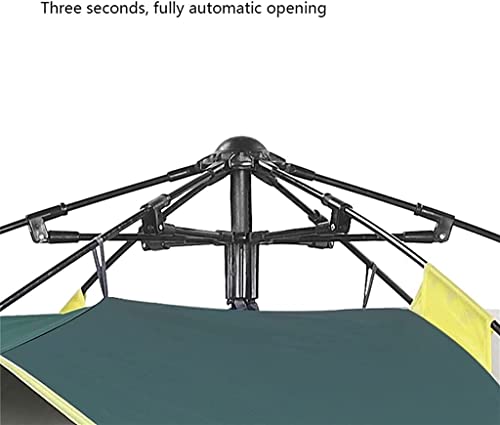 Carpa para camping y senderismo automática impermeable azul miniatura 4