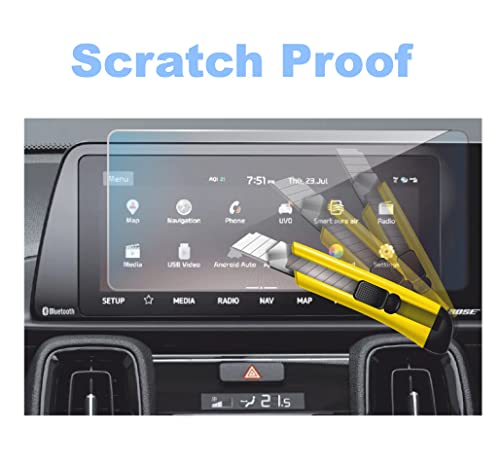 Image of Kia Sonet Car Accessories Navigation or Music System (Stereo) Touch Screen Guard 10.25 inch
