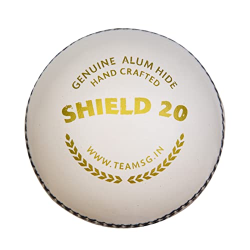 SG Cricket Balls SG SHIELD 20 White - Pack of 1