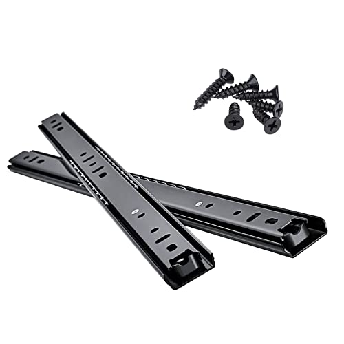 V3VOGUE Glissières À Tiroir - Coulisses À Bille À Sortie,Très Robuste Et Lisse,Bonne Exécution,glissières Télescopiques,pour La Table De Chevet, La Garde - Robe, La Chaussure,Rail Coulissant Cover