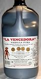 La Vencedora 1 Gallon 4 Liters Pure Mexican Vanilla Vainilla Extract From Mexico by La Vencedora