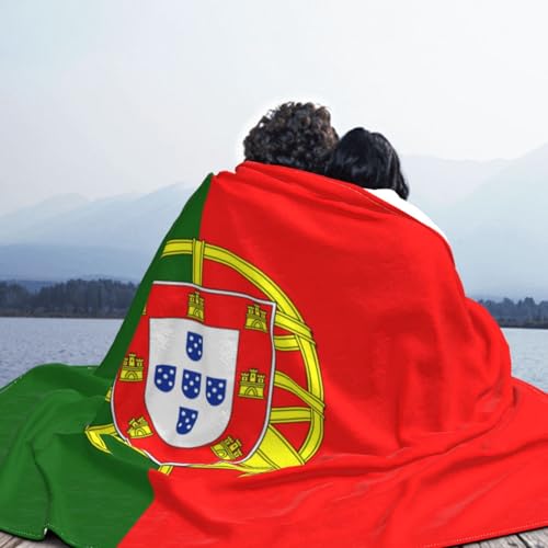 Couverture drapeau portugais 203x152cm idée cadeau communauté
